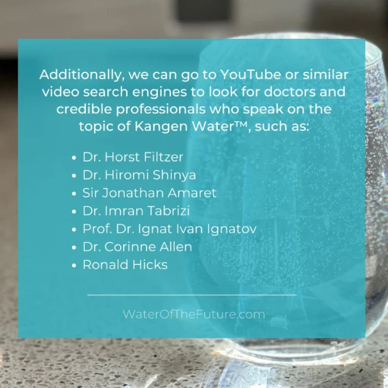 how to research Kangen Water